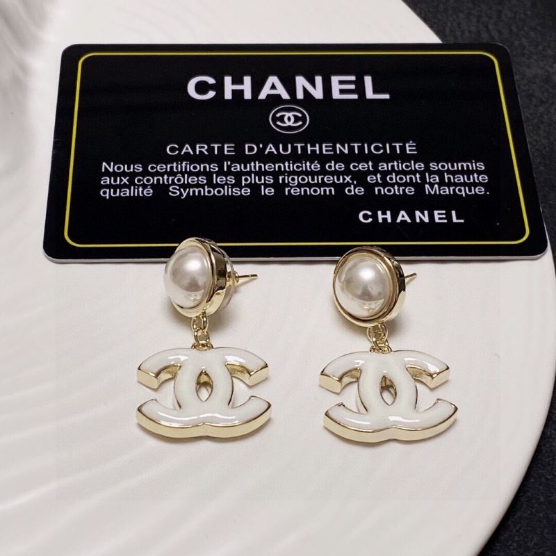 Ch*el earrings